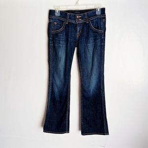 Hudson Low Rise Blue Jeans